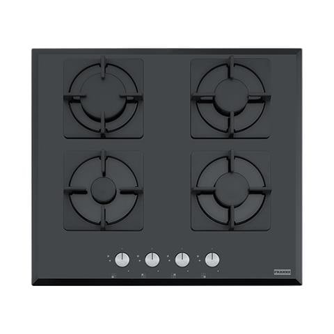 Piano Cottura FHNS6044GBKC a Gas 4 Fuochi a Gas Colore Nero - Foto 1