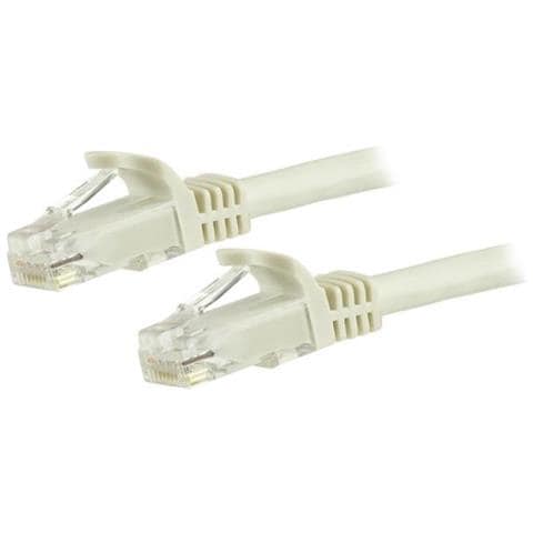 Cavo di Rete Patch CAT6 da 1,5 m Colore Bianco - Foto 1