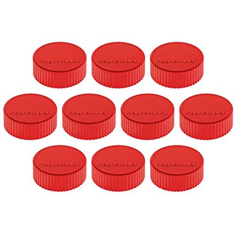 Magnum Magnete, 34 Mm, 10 Pezzi, Colore: Rosso - Foto 1