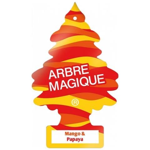 Deodorante Per Auto Classico - Arbre Magique - Selezione Fruttata Mango & Papaya - Foto 2