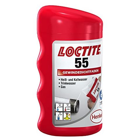 4002872013986 - Loctite 55, Sigillante Per Filettatura Tubi, 160 M Ds - Foto 1