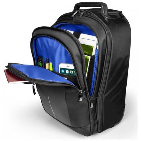 Chicago Evo 170231 Adatto Fino Alla Taglia 15.6"", Nero, Zaino / rullo - Foto 1