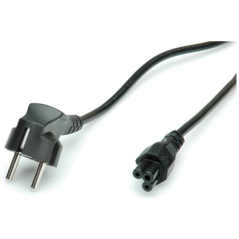 Power Cable, Straight Compaq Connector, 1,8m, 250V, 2,5A, Notebook Female IEC320 C5, Schuko Plug - Foto 3