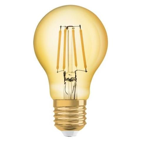 Led 1906, Standard Vintage, 55w / 825 Fil, Oro, E27 - Foto 1