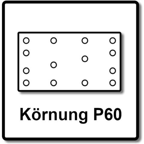 Stf 80x133 Ru2/50 Foglio Abrasivo Rubin 2 / P60 / 80 X 133 Mm - 50 Pz. (499047) Per Levigatrici Rts 400, Rtsc 400, Rs 400, Rs 4, Ls 130 - Foto 1