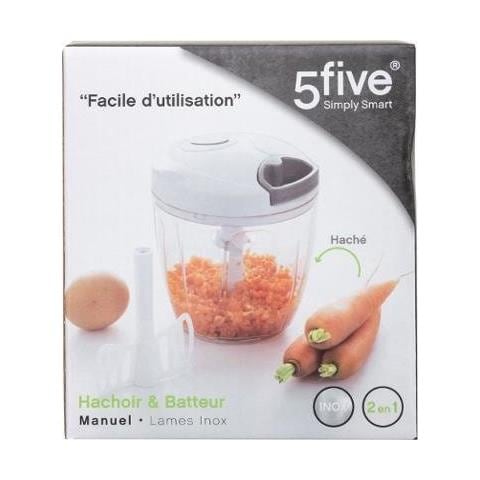 Trinciaverdure Con Tappo A Frusta Pjana, 2 In 1, Manuale - Foto 4