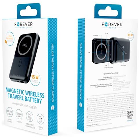 Powerbank 20w 10000mah Con Supporto Induzione Magsafe - Foto 4
