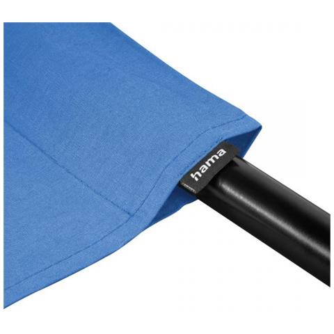 00021159 Schermo Da Sfondo Blu Cotone - Foto 2