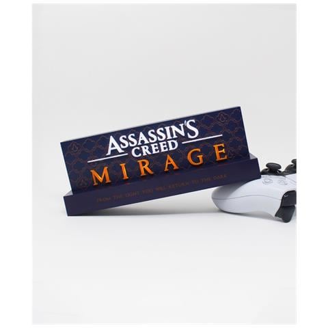 Luce Notturna Neon Wireless Assassin's Creed Mirage Ricaricabile, Multicolore - Foto 2