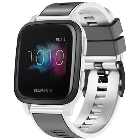 Cinturino In Silicone Per La Serie Garmin Venu 2 White+grey - Foto 2
