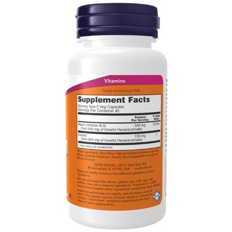 Niacina Senza Risciacquo 250 Mg 90 Capsule Vegetali - Foto 2