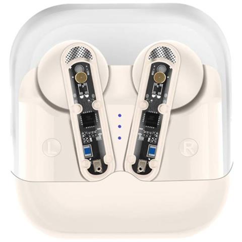 Auricolari Tws Bluetooth 5.3 Modello Steeve, Bianco - Foto 1