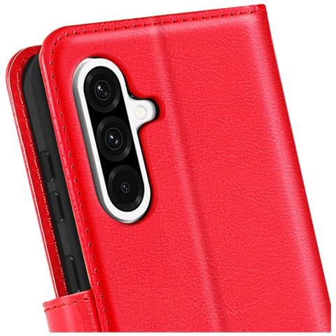 Custodia A Portafoglio Con Laccetto Per Samsung Galaxy A36, Rosso - Foto 2
