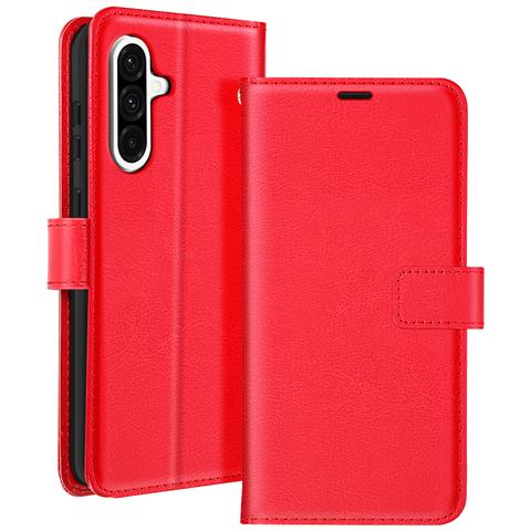 Custodia A Portafoglio Con Laccetto Per Samsung Galaxy A36, Rosso - Foto 1