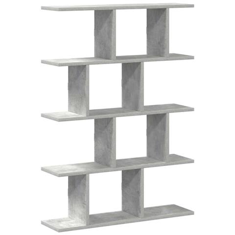 Mensola A Cubo Da Muro 12 Scomparti Truciolato Grigio Cemento - Foto 2