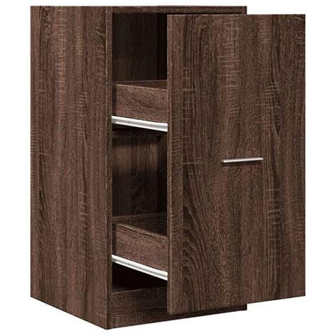 Armadietto Da Farmacia Rovere Marrone 40x41x77,5 Cm Truciolato - Foto 2