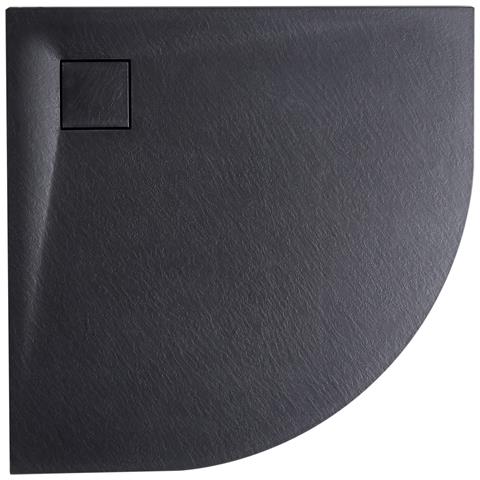 Piatto Doccia Paron 80 X 80 X 3 Cm Nero - Foto 2