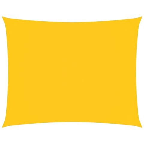 Parasole A Vela Oxford Rettangolare 2,5x4 M Gialla - Foto 1