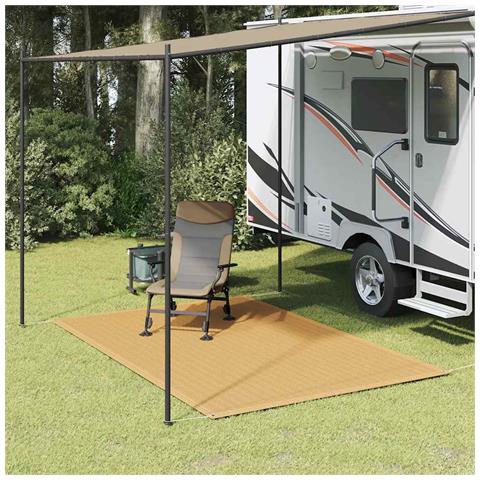 Tappeto da Tenda Sabbia 200x300 cm HDPE - Foto 2