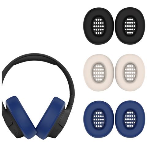 Cuscinetti Auricolari Di Ricambio In Silicone Per Cuffie Bluetooth Jbl Tune 770nc Blue - Foto 2