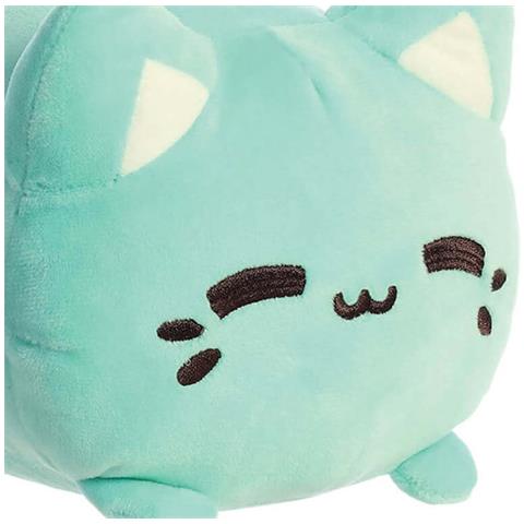 Peluche Gatto 18cm Modello Meowchi Style Kawaii, Vert Menthe - Foto 4