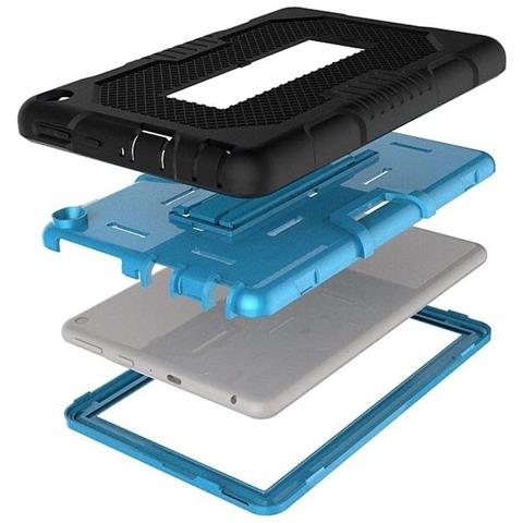 Custodia Per Samsung Galaxy Tab A 8.4"" Antishock Con Supporto Nera - Foto 2