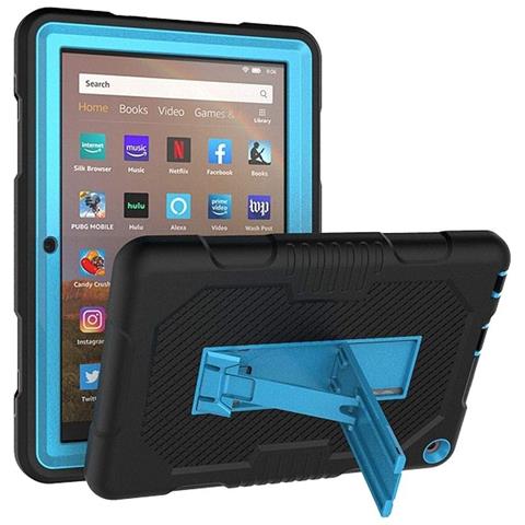 Custodia Per Samsung Galaxy Tab A 8.4"" Antishock Con Supporto Nera - Foto 4