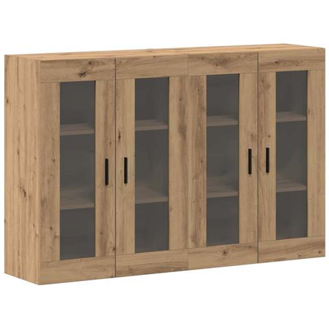 Armadi da Muro 2 pcs rovere artigianale 69.5 x 34 x 90 cm - Foto 1