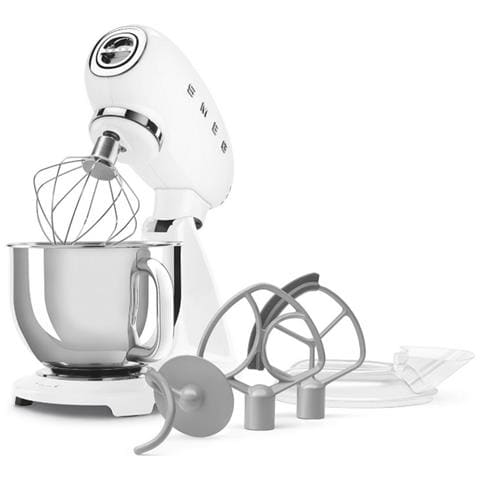 Robot da Cucina SMF05WHEU Stile Anni 50 Potenza 800W Capacità 4,8 Litri Colore Bianco - Foto 3