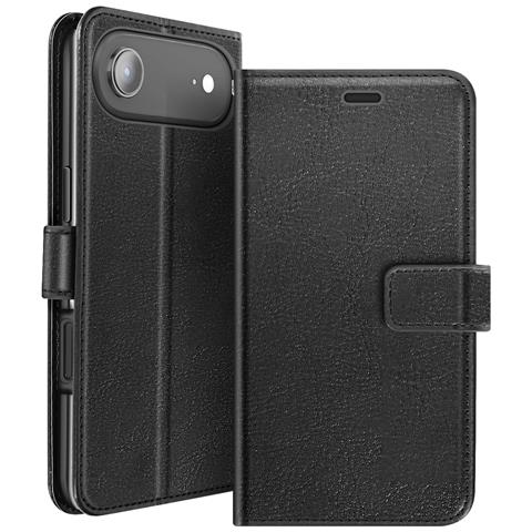 Custodia A Portafoglio Per Iphone Air Con Cinturino Da Polso E Funzione Stand, Nero - Foto 1