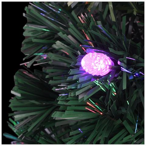 Lusso Casadino -  Albero Di Natale Preilluminato Con Supporto E Led 150 Cm Fibra Ottica - Foto 8