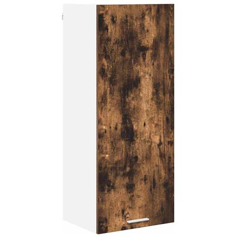 Armadio pensile con porta Riga Rovere fumé 40 x 31 x 100 cm - Foto 1