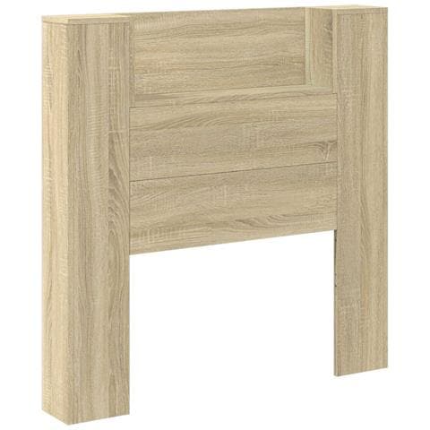 Testiera Rovere Sonoma 100 x 16,5 x 103,5 cm Legno multistrato - Foto 1