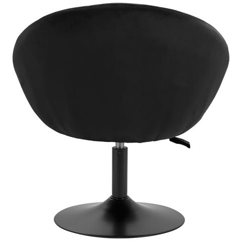 sedia girevole QS-BL12G nera - Foto 2