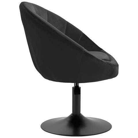 sedia girevole QS-BL12G nera - Foto 4