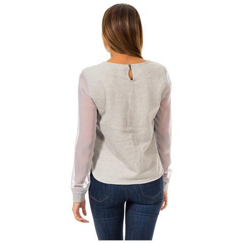 Maglia Girocollo Manica Lunga 70dml0155 Donna - Foto 2
