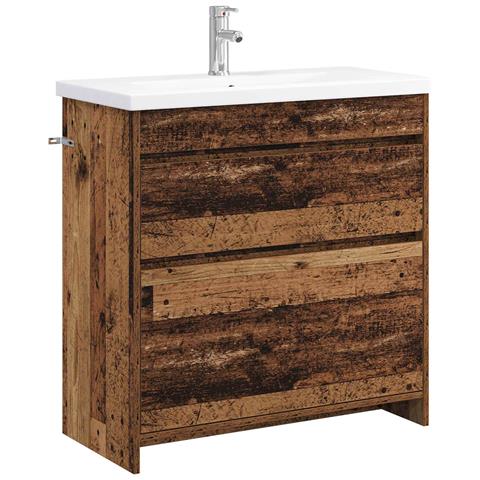 Set di mobili per il bagno Legno antico 81 x 40 x 84,5 cm - Foto 1