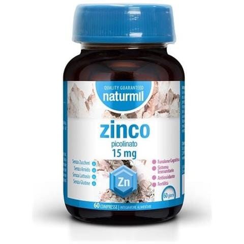 Zinco Picolinato 15 mg 60 Compresse - Foto 1