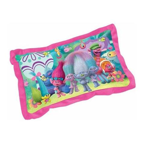 Trolls - Cuscino Rettangolare In Peluche 44x26 Cm - Foto 2