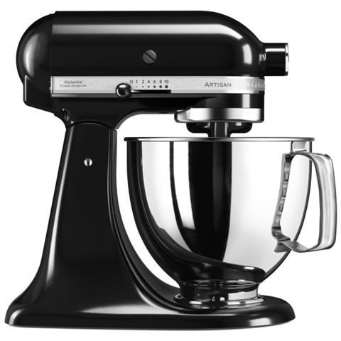5KSM125EOB Robot da Cucina 4 Accessori Inclusi Capacità 4.8 L Potenza 300 W Colore Nero - Foto 10