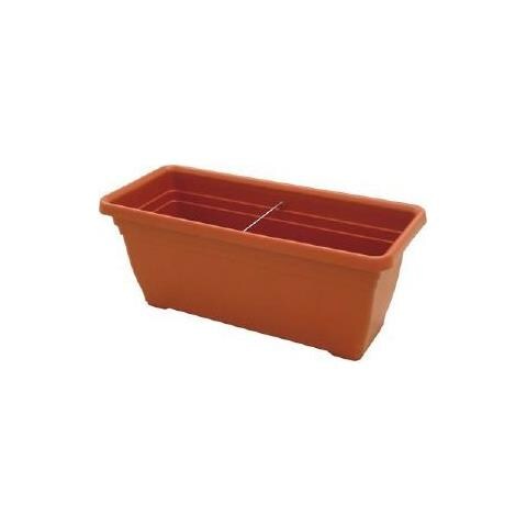 Fioriera Fioriere Vaso Plastica Rettangolare Da 60 Cm Colore Antracite Mod. Anthea - Foto 3