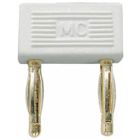 Connettore A Ponticello Bianco Ø Perno: 2 Mm Distanza Tra Pin: 10 Mm Ks2-10l / 1 1 Pz. - Foto 1
