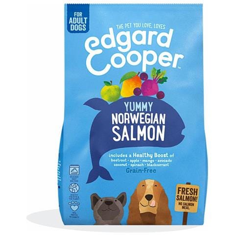 Edgard And Cooper Norvegian Salmon Crocchette Grain-free Per Cane Da 2,5 Kg Con Salmone - Foto 1