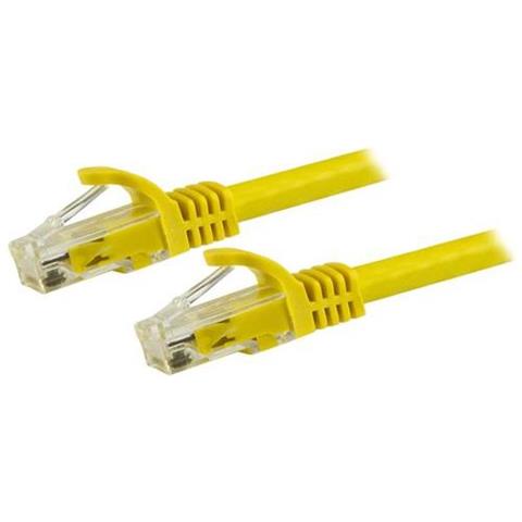 Cavo Patch Cat6 Da 7.5 M Giallo Antigroviglio - 24 Awg - Foto 1