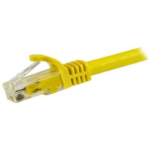 Cavo Patch Cat6 Da 7.5 M Giallo Antigroviglio - 24 Awg - Foto 2
