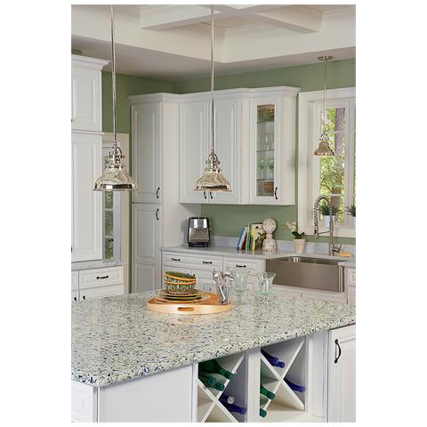 Quoizel Qz / emery / p / s Is - Lampadario Da Soffitto, Argentato, 20,3 X 20,3 X 22,9 Cm - Foto 6