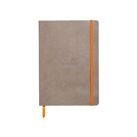 TaccuinoA5 80F - Elastico - TORTORA - Foto 1