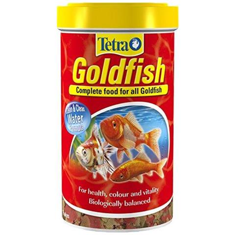 Goldfish Flake Pesce Cibo Cibo Per Pesci Completo Per Tutti I Pesci Rossi 500 Ml - Foto 1