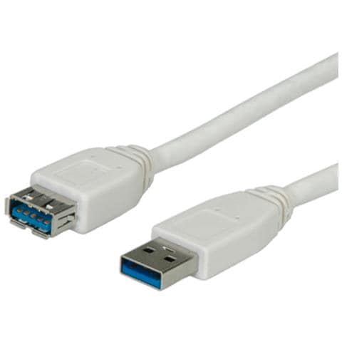 Cavo Economy RO11.99.8977 Prolunga USB 3.0 A-A - Bianco - Foto 2