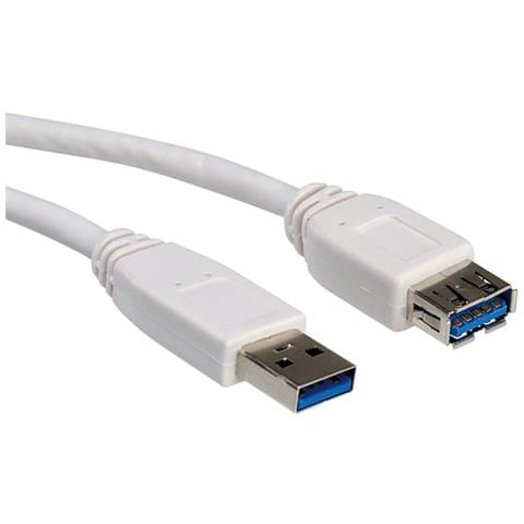 Cavo Economy RO11.99.8977 Prolunga USB 3.0 A-A - Bianco - Foto 3